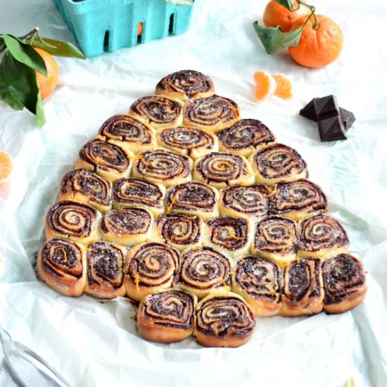 Chocolate-Orange Sweet Roll - Recipe photo by Dels cooking twist