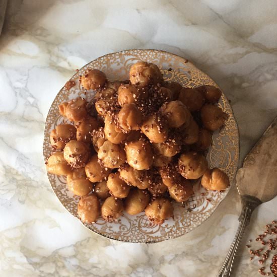 the (neapolitan) italian struffoli - Recipe photo by Gourmet Project