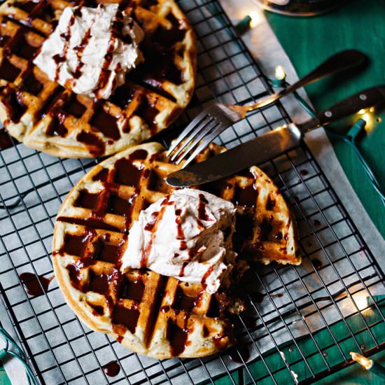 Earl Grey Waffles - Recipe photo by spice and sprout