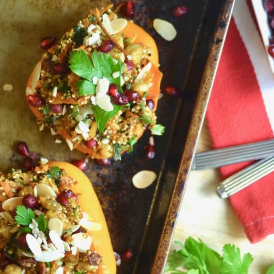 Moroccan Quinoa Stuffed Peppers - Recipe photo by makingsof
