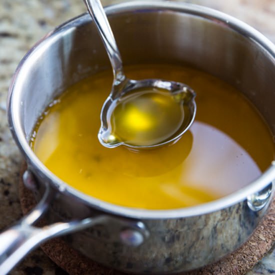 Clarified Butter - Recipe photo by culinaryhill