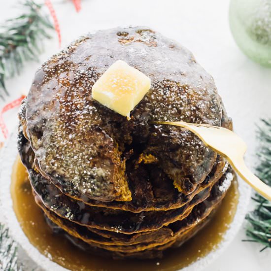 Gingerbread Pancakes - Recipe photo by jessicainthekitchen