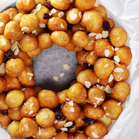 Italian Honey Balls (Struffoli) - Recipe photo by yummyaddiction