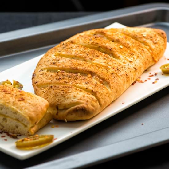 Stuffed Garlic Bread - Recipe photo by meemiskitchen