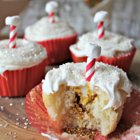 Magic-Filled North Pole Cupcakes - Recipe photo by kendallrayburn