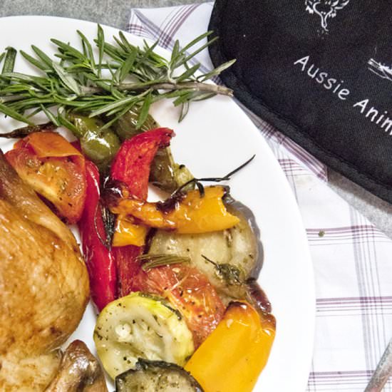 Oven Roasted Vegetables - Recipe photo by Hungry PeePor
