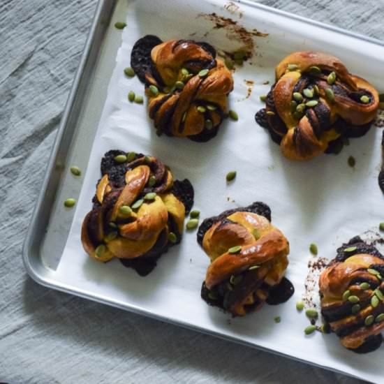 Pumpkin Babka - Recipe photo by Thespicedkitchen
