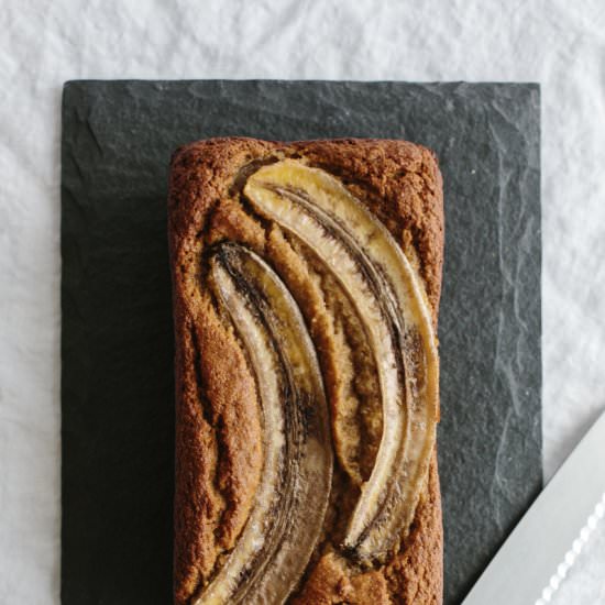Super Moist Banana Bread - Recipe photo by Downshiftology