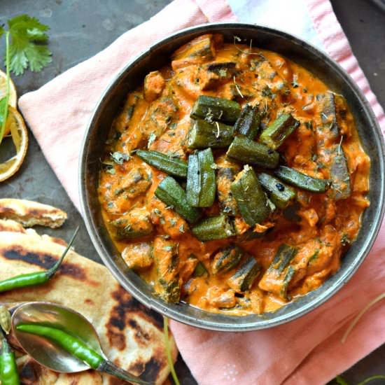 Okra/Bhindi Masala - Recipe photo by Cookilicious