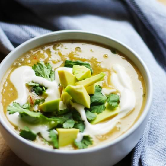 Hearty Smokey Peruvian Bean Soup - Recipe photo by Fusion Craftiness