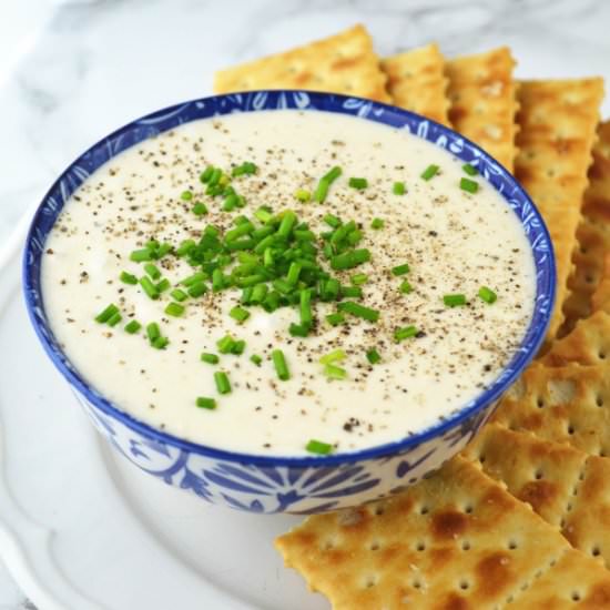 Taleggio White Bean Dip - Recipe photo by Inside the rustic kitchen
