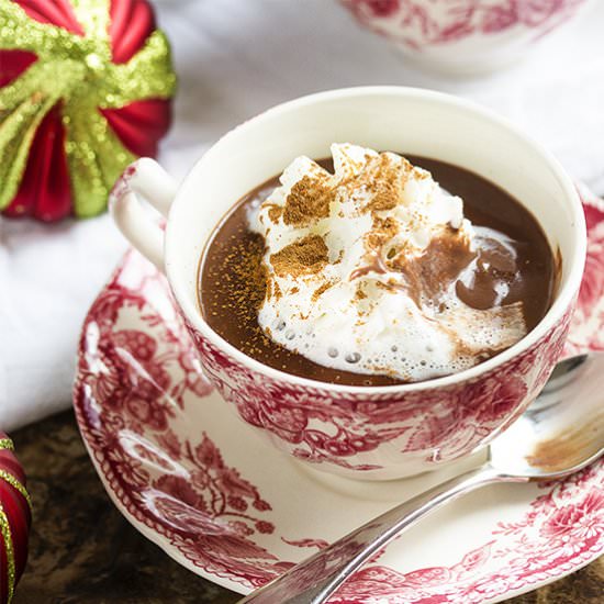 Thick Italian Hot Chocolate - Recipe photo by justalittlebitofbacon