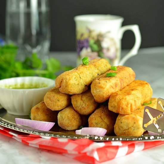 Stuffed Potato Cigars - Recipe photo by ruchiskitchen