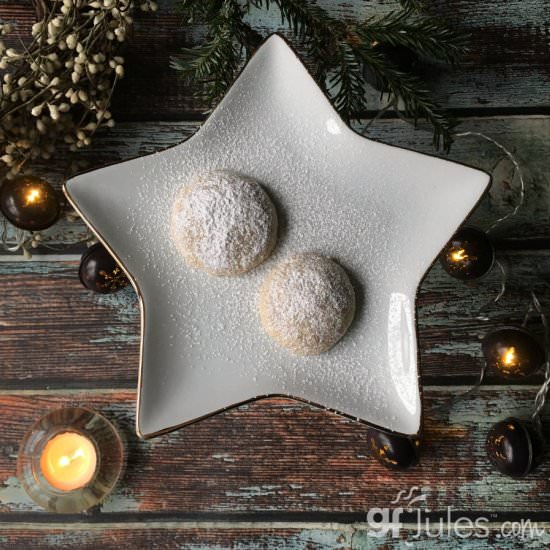 Gluten Free Snowball Cookies - Recipe photo by gfJules