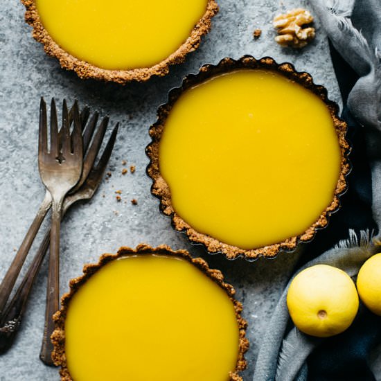 Gluten-Free Lemon Tarts - Recipe photo by healthynibblesandbits