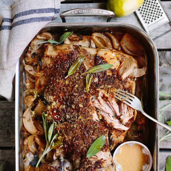 Ultimate 8-Hour Pork Shoulder - Recipe photo by The Food Fox