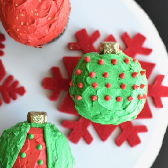 Ornament Cupcakes - Recipe photo by kristinkitchen