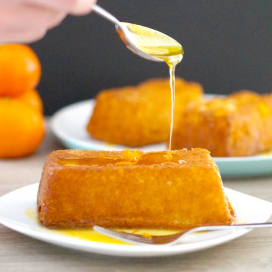 Gluten Free Sticky Mandarin Loaves - Recipe photo by Sparklesintheeveryday