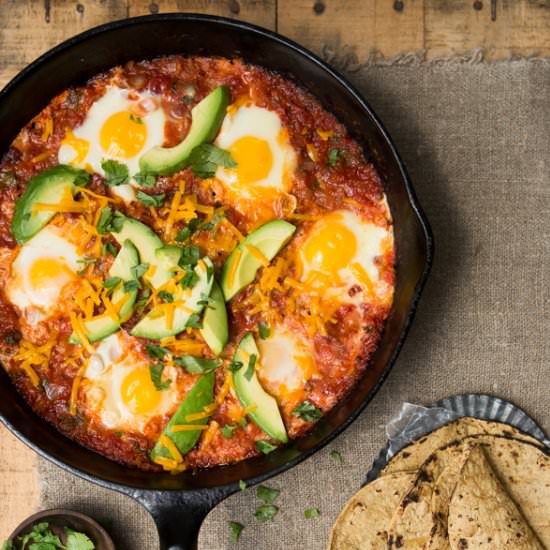 Weekend Huevos Rancheros - Recipe photo by MomsKitchenHandbook