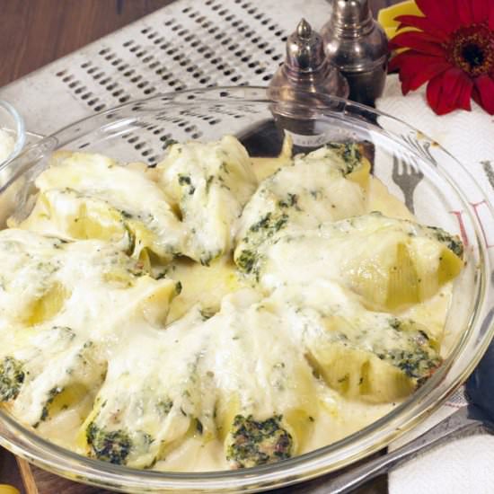 Stuffed Pasta Shells with Ricotta - Recipe photo by 365 Days of Easy Recipes