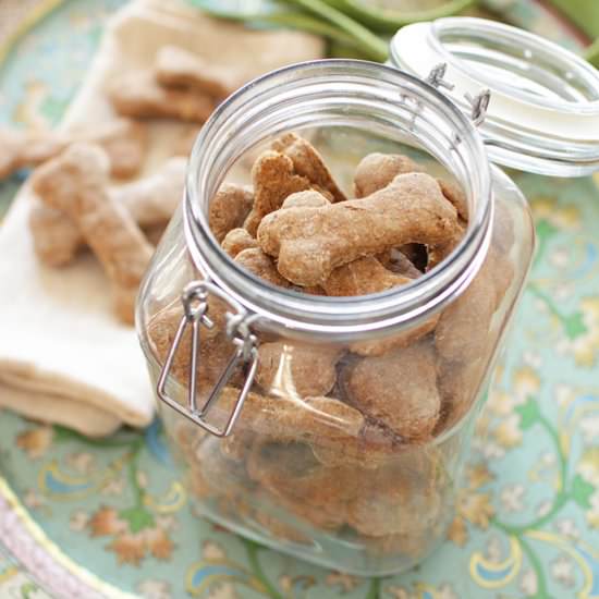 Homemade Dog Treats - Recipe photo by One Dish Kitchen