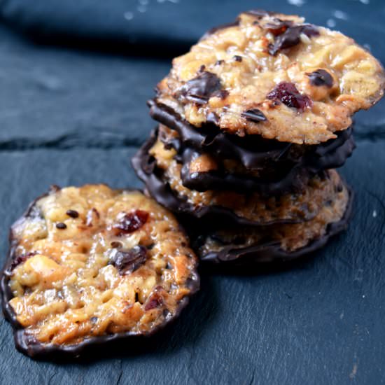 Florentines - Recipe photo by Rous Sweet Corner