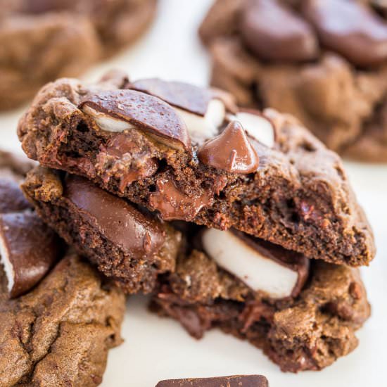Peppermint Patty Chocolate Cookies - Recipe photo by Averie
