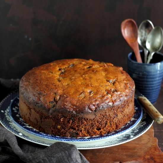 Kinnow Dates & Walnut Cake - Recipe photo by easyfoodsmith