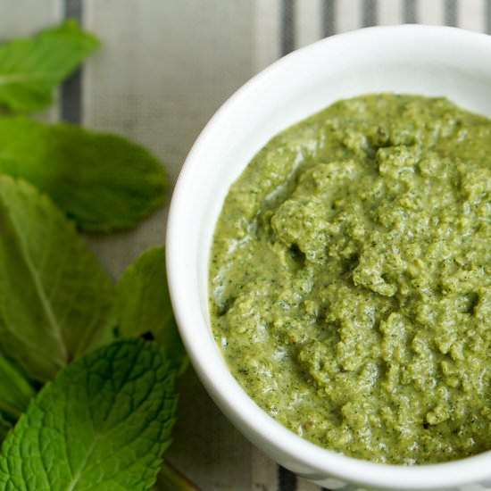 Mint Chutney - Recipe photo by Eat Your Way Clean