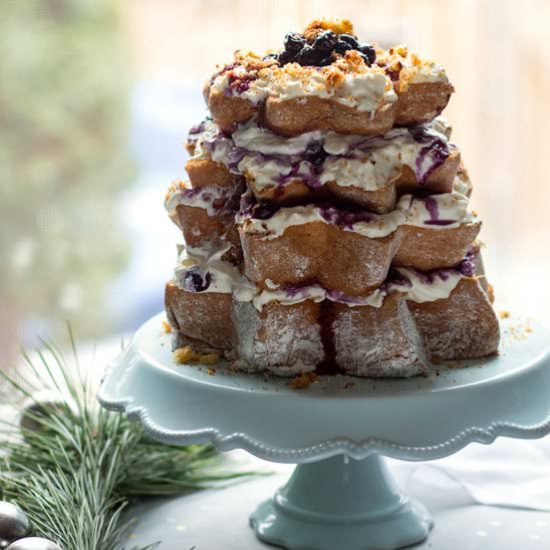 Pandoro Limonce with Mascarpone Cream - Recipe photo by sugarlovespices