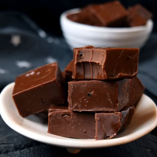 Foolproof Holiday Fudge - Recipe photo by Rous Sweet Corner