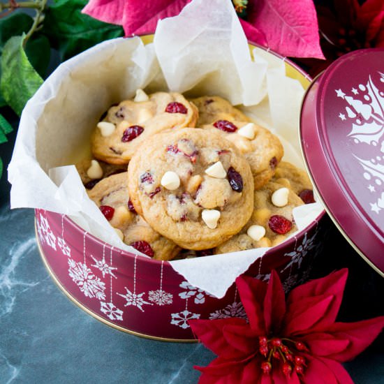 White Chocolate Cranberry Cookies - Recipe photo by littlesweetbaker