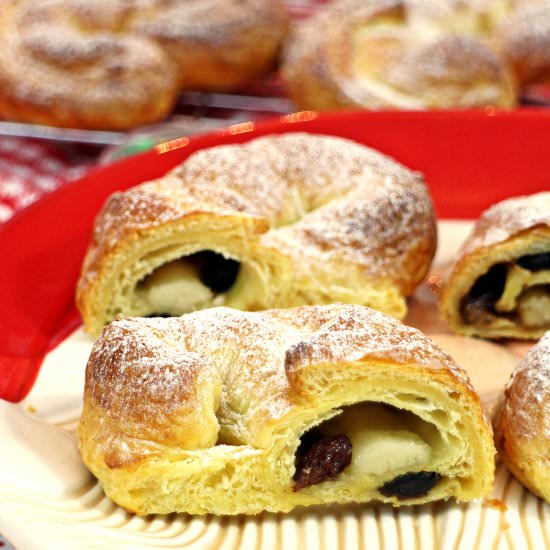 Cheat's Stollen Croissants 2 Ways - Recipe photo by Fab Food 4 All