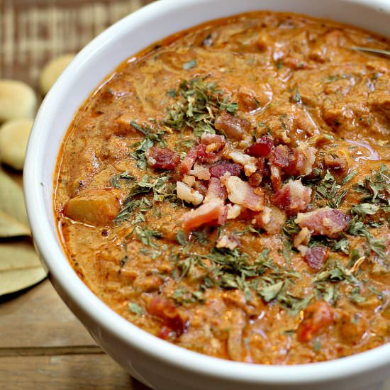 New Manhattan Clam Chowder - Recipe photo by wholesomelicious