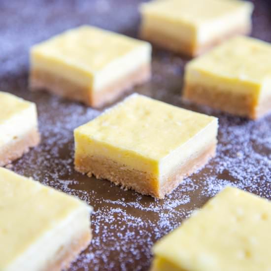 Sugar Cookie Cheesecake Bars - Recipe photo by culinaryhill
