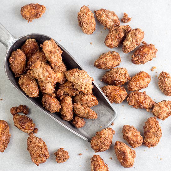 Gingerbread Candied Almonds - Recipe photo by thekitchenmaus
