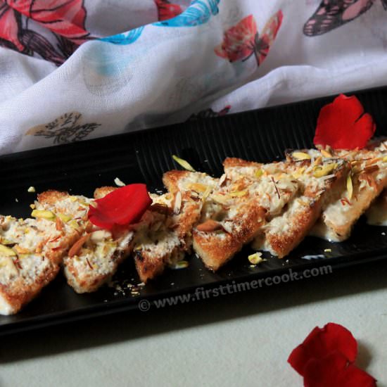 Double Ka Meetha | Sahi Tukda - Recipe photo by firsttimercook