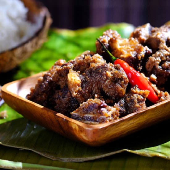 Slow Cooker Beef Rendang - Recipe photo by FoodForNet
