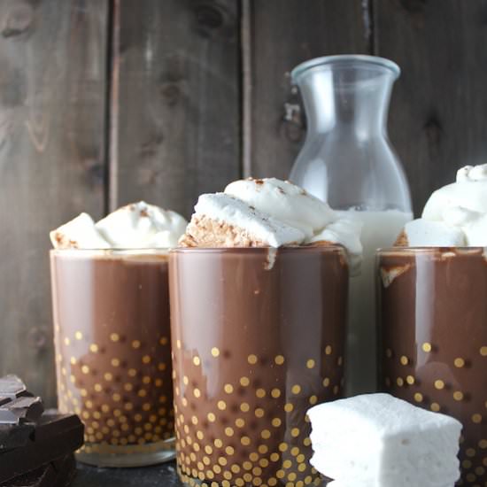 Easy Homemade Hot Chocolate - Recipe photo by themillennialcook