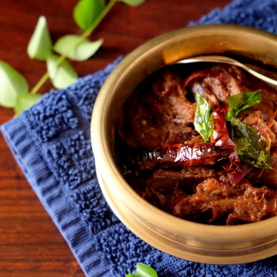 Toasted Coconut Eggplant Curry - Recipe photo by AyurFit