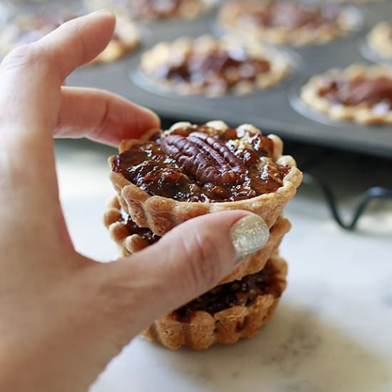 Mini Pecan Pies - Recipe photo by Yummy Mummy