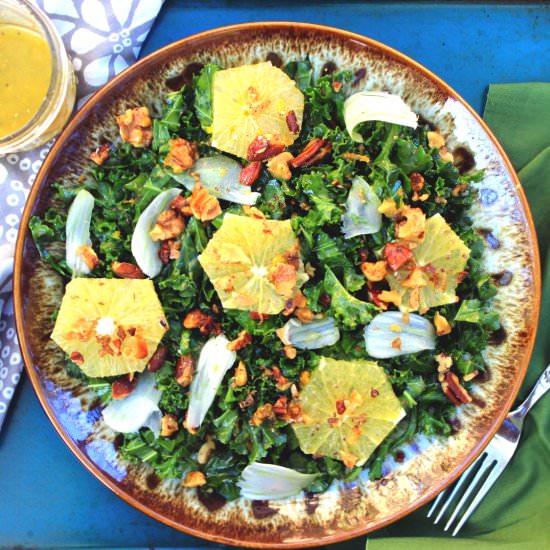 Citrus Salad + Maple Chia Dressing - Recipe photo by spill the greens