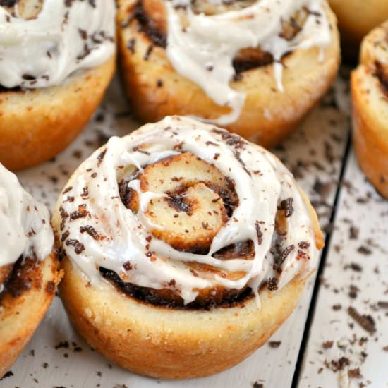 Vegan Hot Chocolate Sweet Rolls - Recipe photo by rabbitandwolves