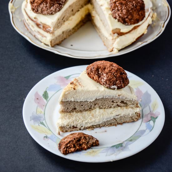 Gingerbread Cake & Mascarpone Cream - Recipe photo by maryanecuisine