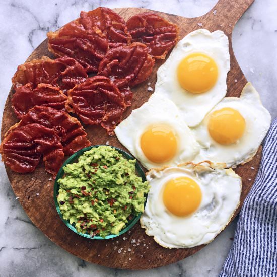 Crispy Prosciutto Breakfast Board - Recipe photo by BazaarLazarr