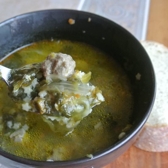 Italian Wedding Soup - Recipe photo by No Plate Like Home