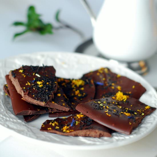 Chocolate Tea Bark - Recipe photo by dragonflyhomerecipes