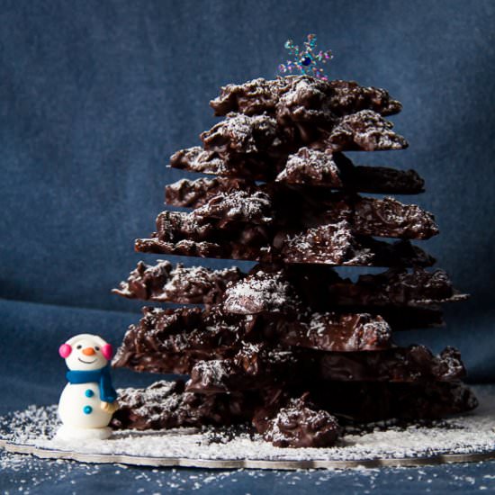 Christmas Chocolate Tree - Recipe photo by thehealthycook