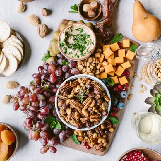 Spicy Candied Nuts - Recipe photo by foolproofliving.com