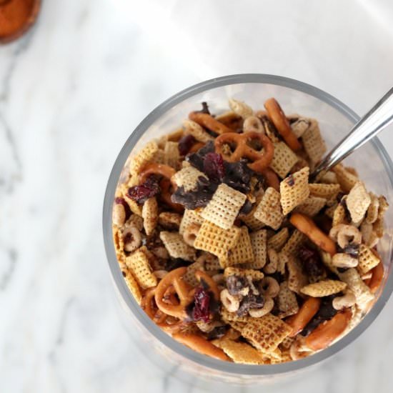 Spicy Sweet Chex Mix - Recipe photo by treatswithatwist